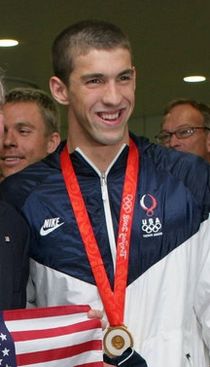 michael phelps in Beijing 