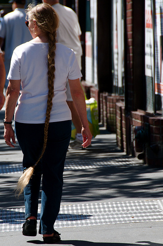 long hair. long hair